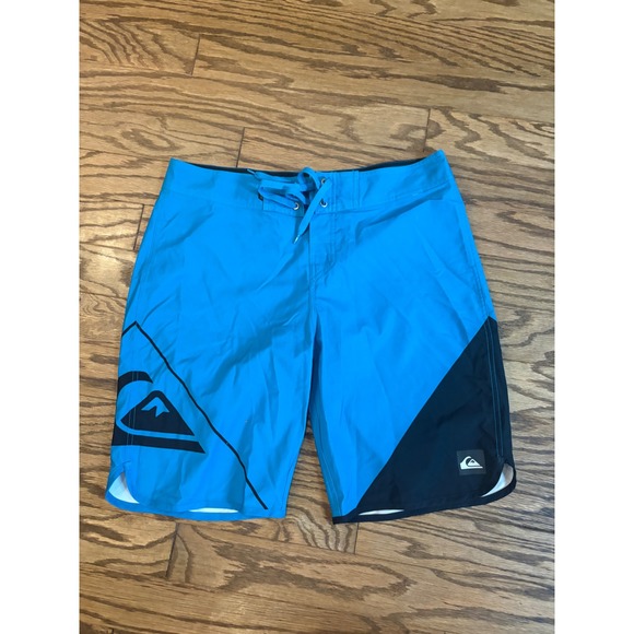 Quiksilver Other - Quiksilver Bright Blue with Black Panel Men's Boardshorts